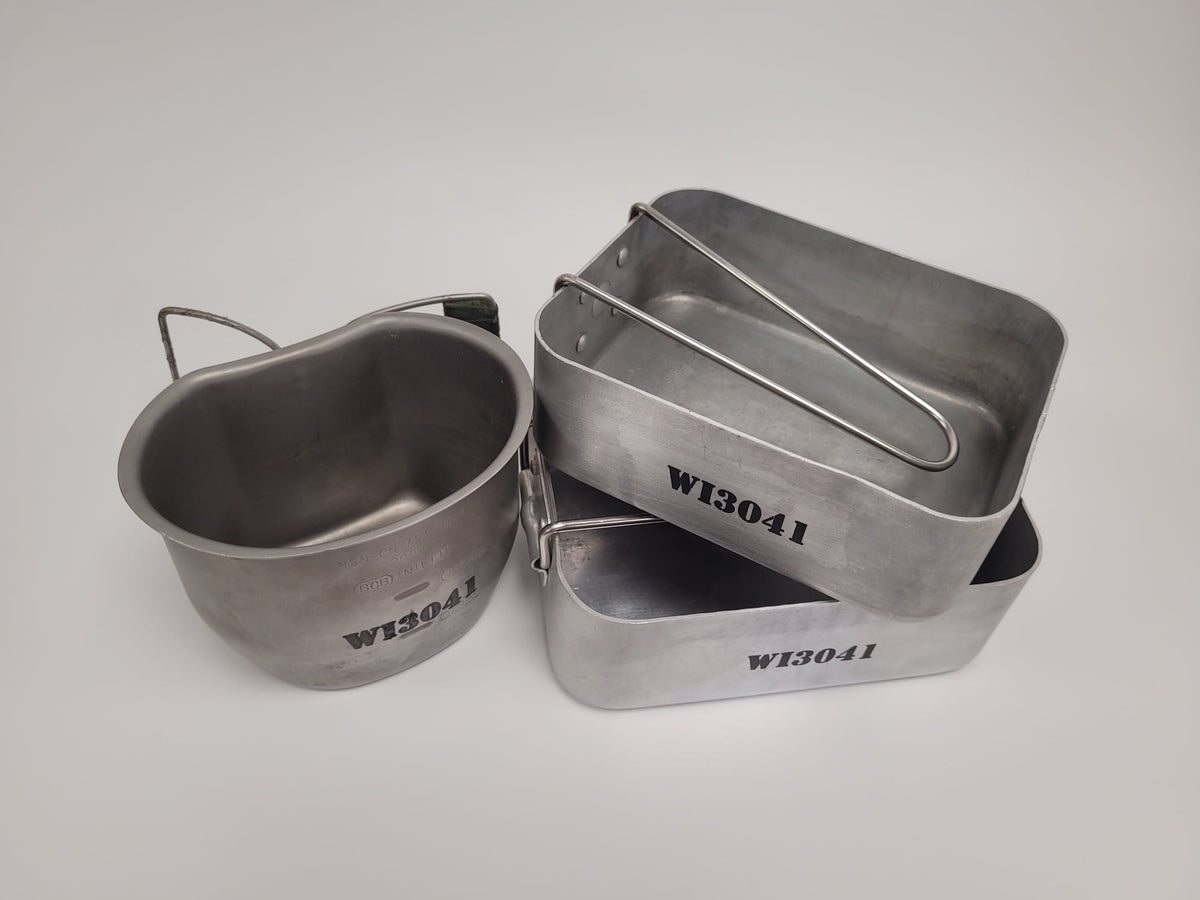 Military Kit Marking – Force/Service Number Engraving for Mess Tins, Mugs & Water Bottles