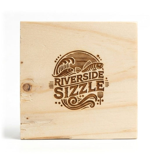 Custom Engraved Logo Sign – Bespoke Wooden Business Branding | Handmade in Devon UK