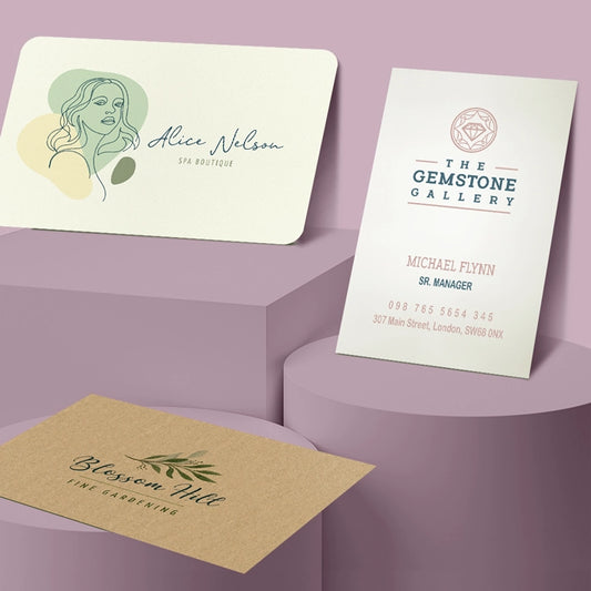 Business or Appointment Cards - 450gsm Silk