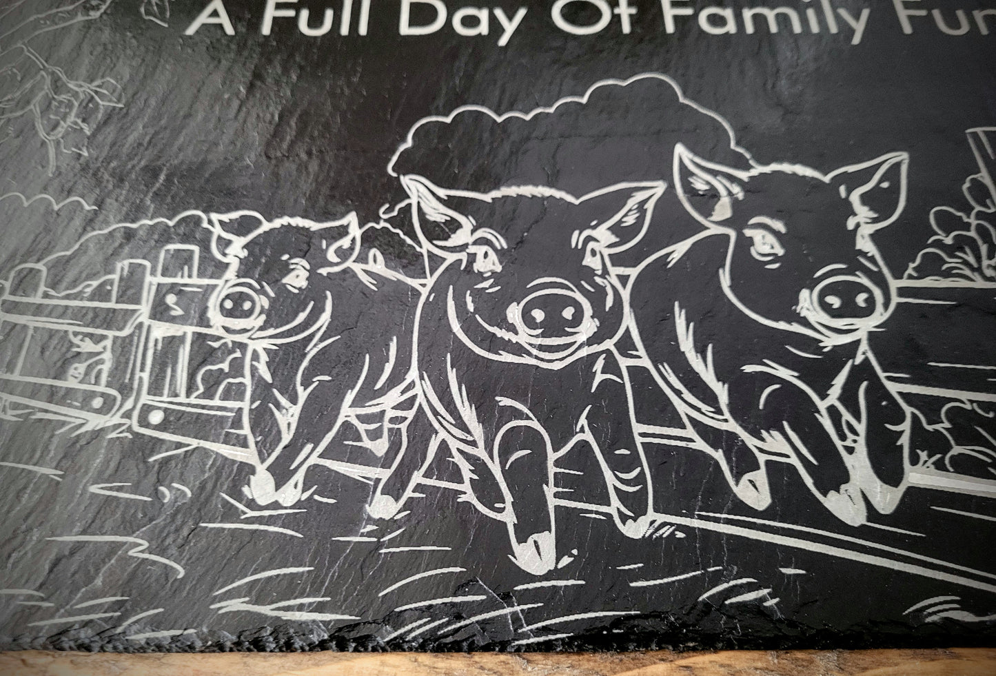 Personalised Reclaimed Slate House Sign | Custom Engraved in Devon