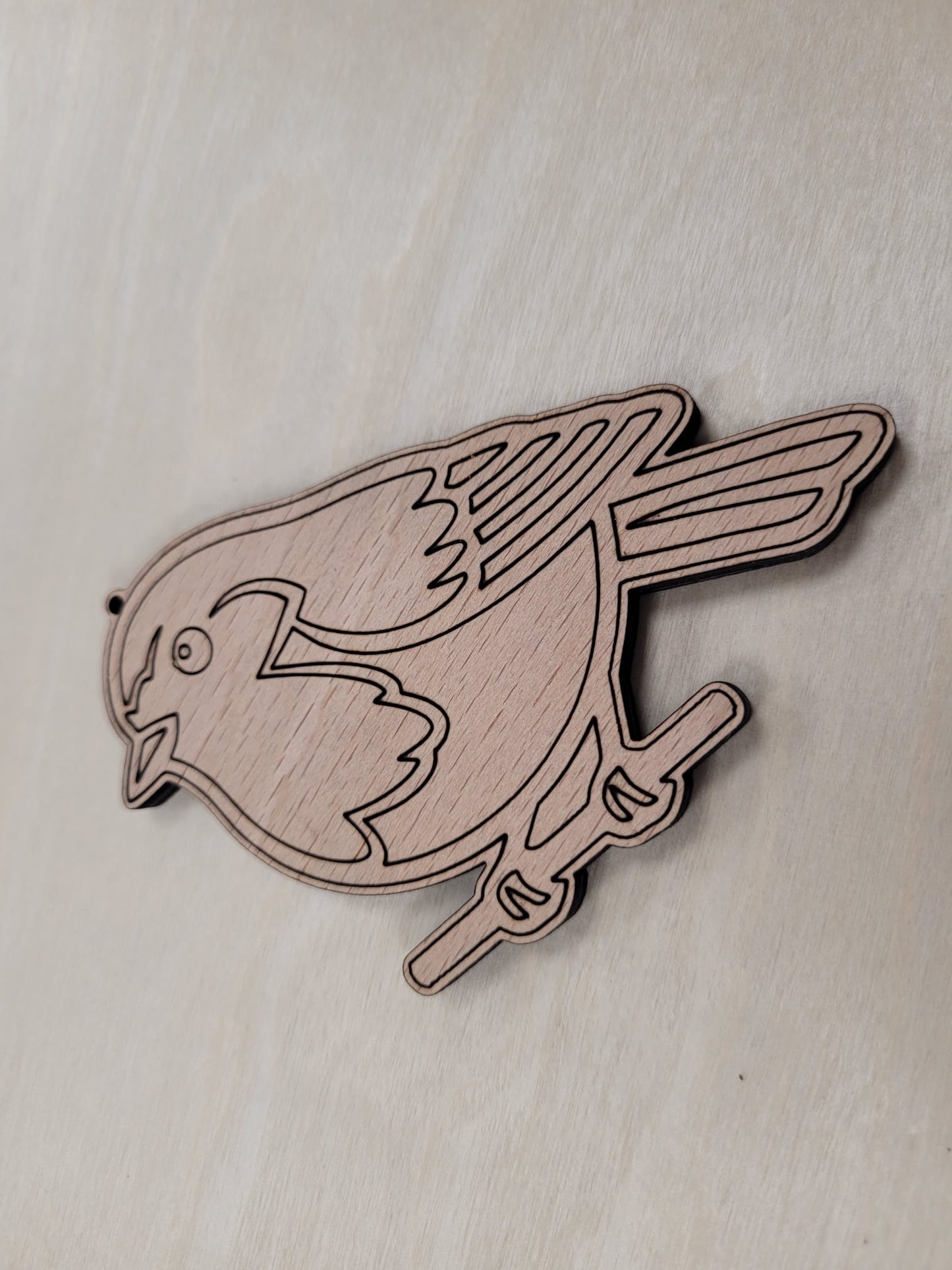 Personalised Beech Ply Baubles & Mini Trees