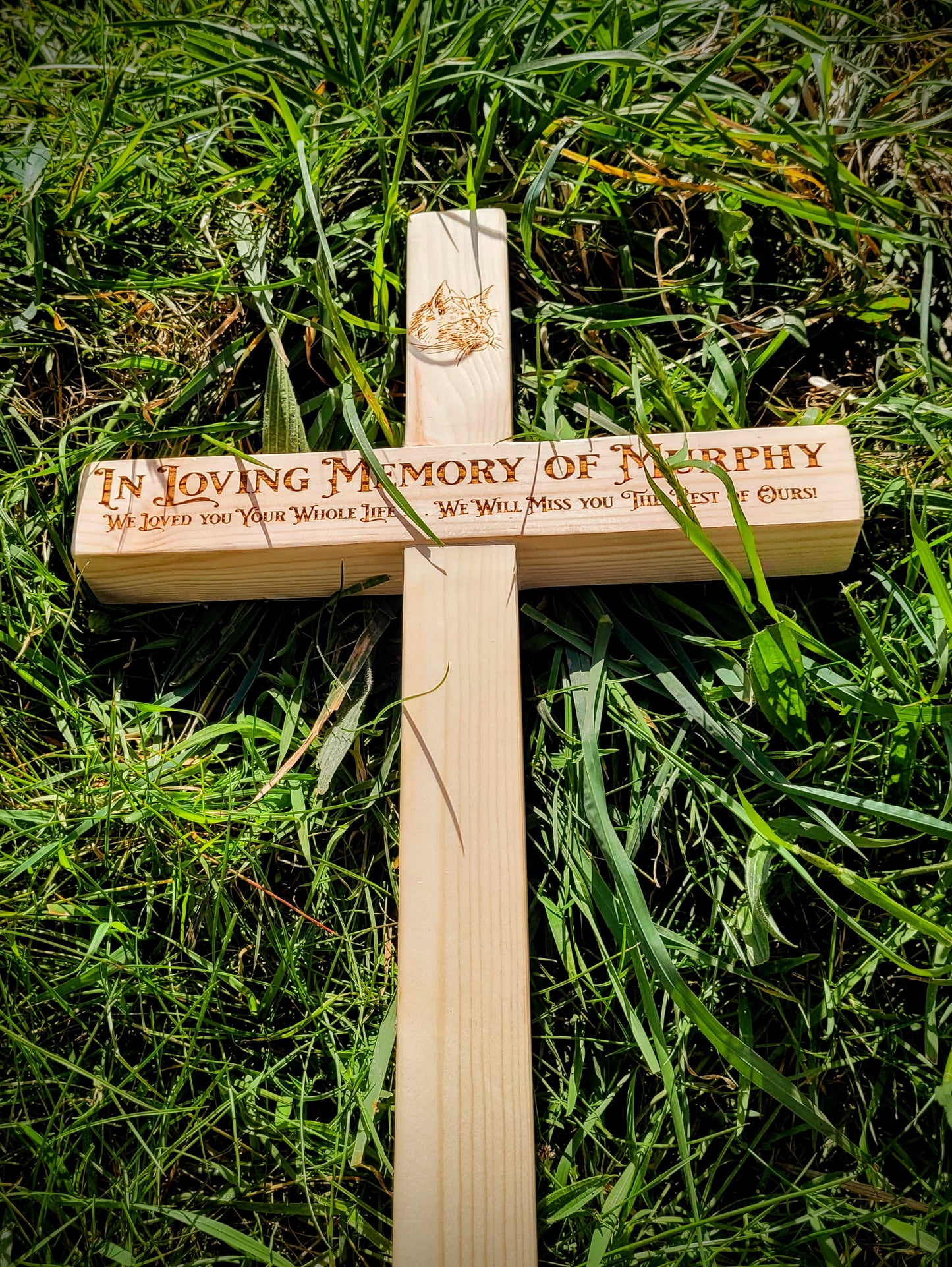 Wooden Pet Marker Memorial