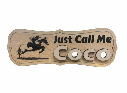 Custom Made Horse Sign