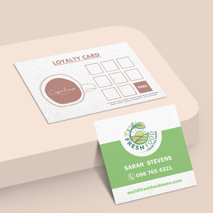 Business or Appointment Cards - 450gsm Silk