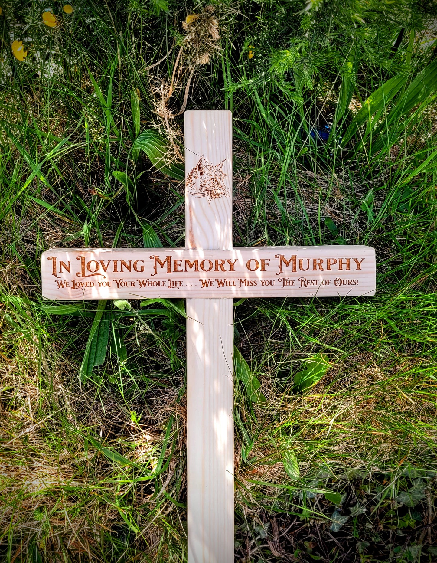 Wooden Pet Marker Memorial