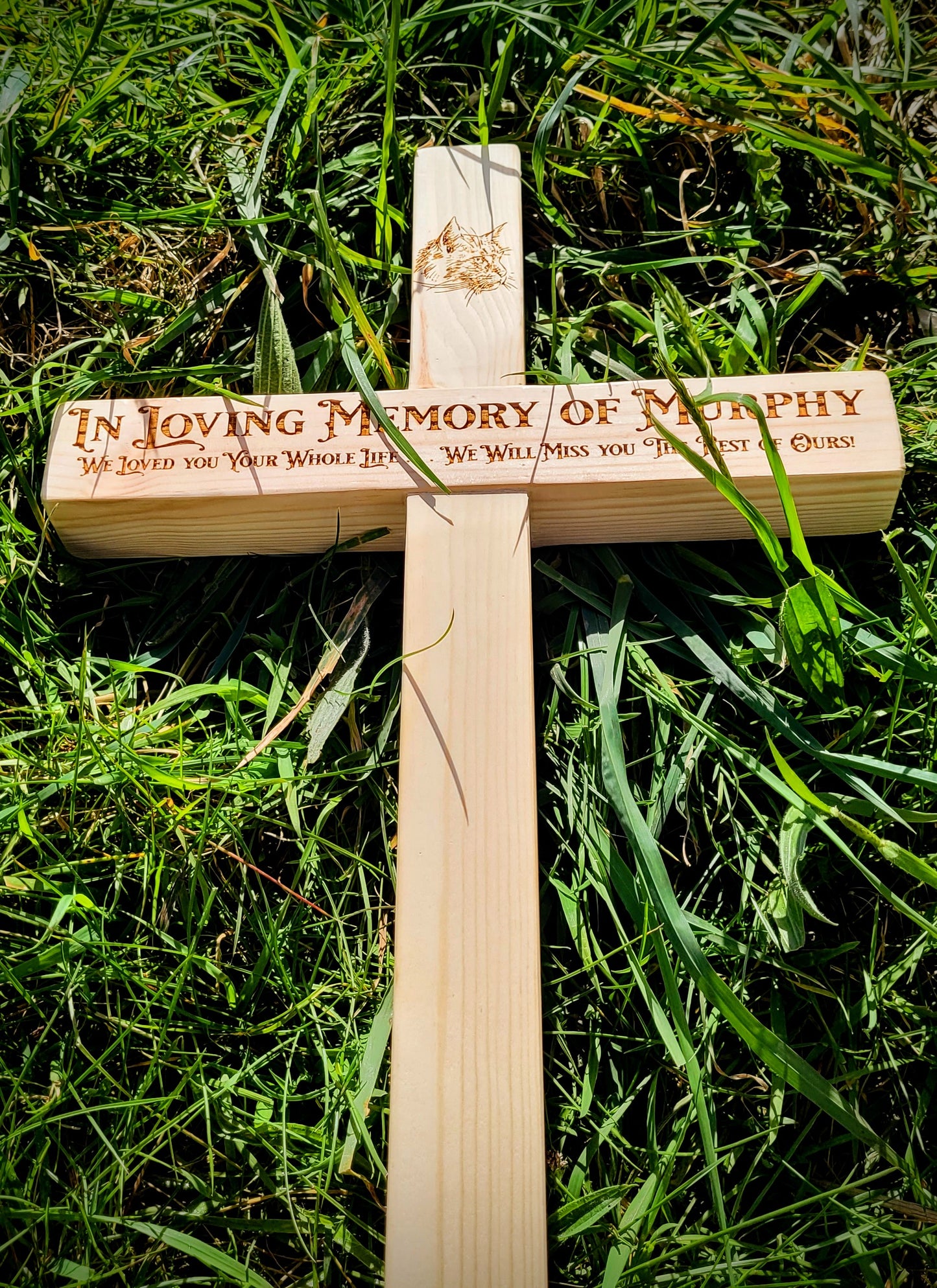 Wooden Pet Marker Memorial