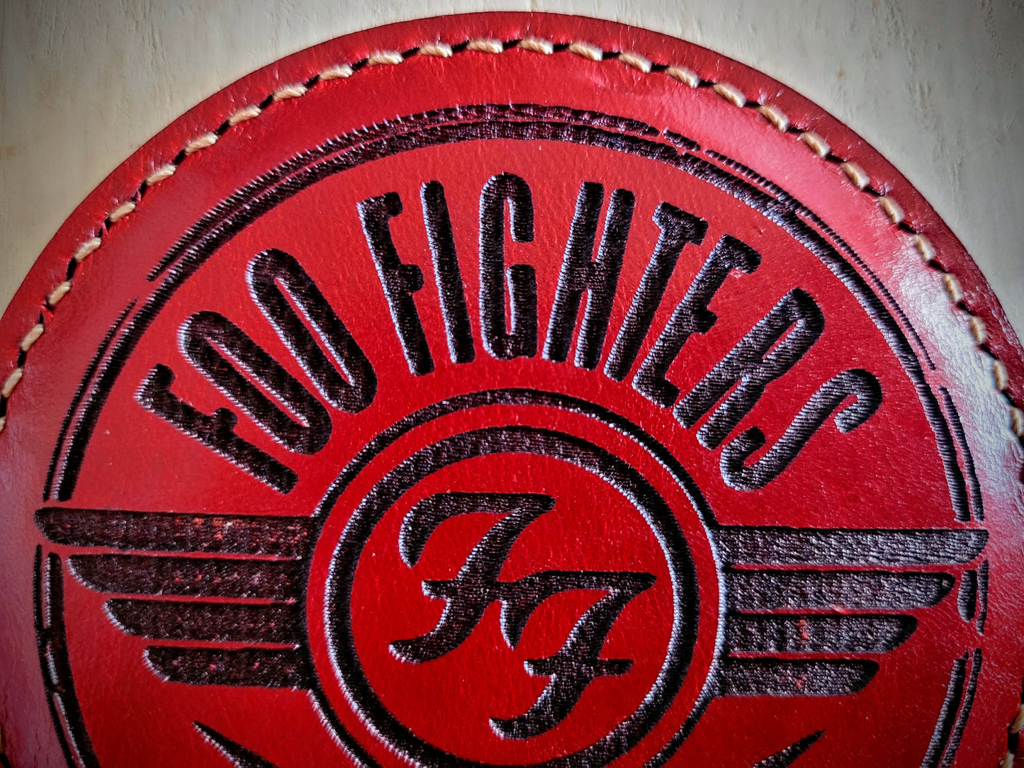 Personalised Deluxe Italian Leather Engraved Coasters