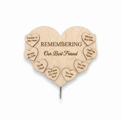 Personalised friendship sliding drawer gift box on a white background – Moon Groves, Devon UK