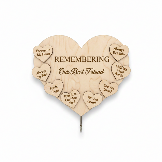 Personalised friendship sliding drawer gift box on a white background – Moon Groves, Devon UK